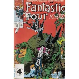  Fantastic Four Number 345 (The Mesozoic Mambo) Books