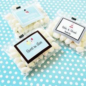    A Winter Holiday Personalized Jelly Bean Packs