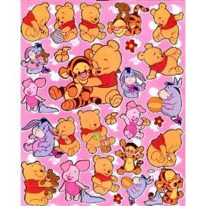  Baby Pooh & Friends Disney Sticker Sheet C143 ~ Baby Piglet Tigger 