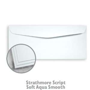  Strathmore Script Soft Aqua Envelope   500/Box Office 