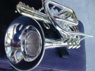   beautiful cornet has hand craft engrave not to much. just perfect Art