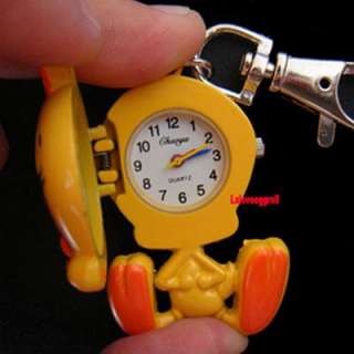 10pcs Tweety Bird Pocket Key Ring Watch Xmas Gift Y.  