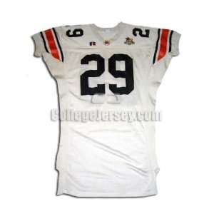  Game Used Capital One Bowl Auburn Jersey Sports 