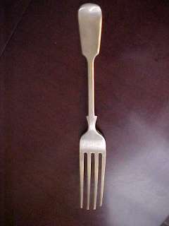 c1920 D & A Bengal Silver Plate Spoon 35 Grams Daniel & Arter  