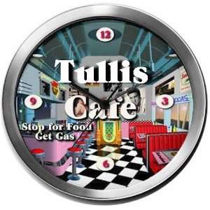  TULLIS 14 Inch Cafe Metal Clock Quartz Movement Kitchen 