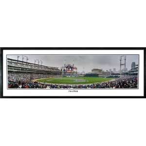  Rob Arra Baseball Framed Stadium Panoramic of Detroit Tigers 