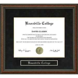  Knoxville College Diploma Frame