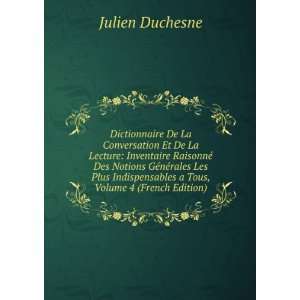   Tous, Volume 4 (French Edition) Julien Duchesne Books