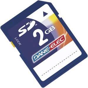  Dane Electric 2GB SD Memory Card