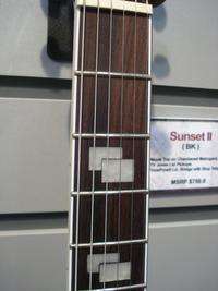 NEW Cort Sunset II Hollowbody Guitar Black  