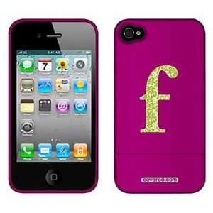  Pretty Prints F on Verizon iPhone 4 Case by Coveroo  