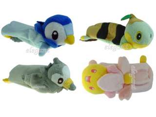 Pokemon Monster Piplup Cherrim Starly Turtwig Plush Pencil Case Pouch