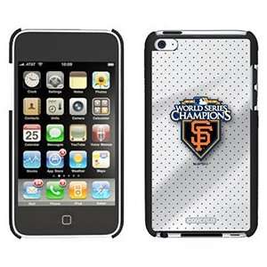  Giants WS Champs Jersey on iPod Touch 4 Gumdrop Air Shell 