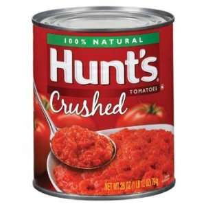 Hunts 100% Natural Crushed Tomatoes 28 Grocery & Gourmet Food