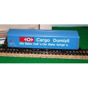  Marklin 4735 HO/187 SBB Hbis Wagon Cargo Domozil Toys 