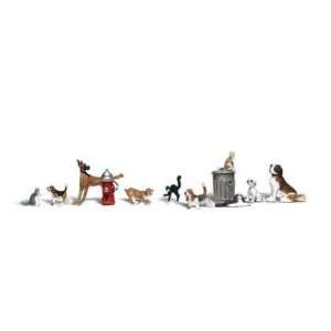  Woodland Scenic Accents® O Scale   Dogs & Cats