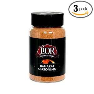 LIOR Baharat Seasoning, 4.23 Ounce Jars (Pack of 3)  