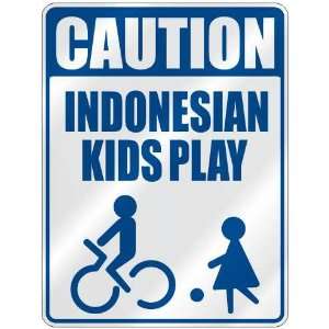   INDONESIAN KIDS PLAY  PARKING SIGN INDONESIA
