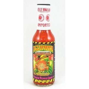 Iguana RadioActive Atomic Pepper Sauce   5 oz  Grocery 