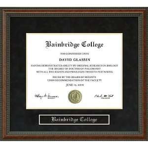  Bainbridge College Diploma Frame