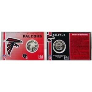    Atlanta Falcons NFL Team History Coin Card 