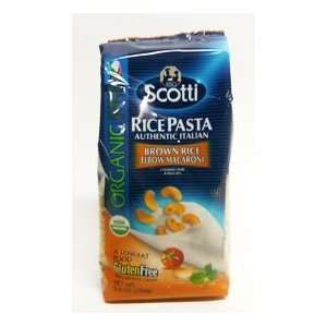 Riso Scotti Brown Rice Gluten Free Organic Elbow Macaroni 8.8 oz 