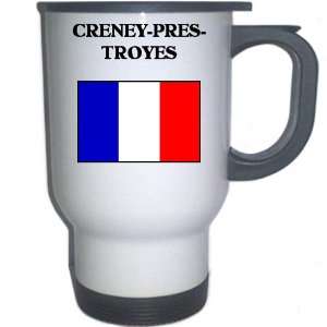  France   CRENEY PRES TROYES White Stainless Steel Mug 