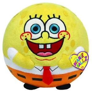  Ty Beanie Ballz Spongebob Toys & Games