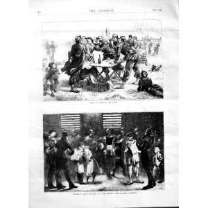  1870 CAMP MOBLOTS PARIS PRUSSIAN BAND CROWN PRINCE