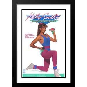  Kathy Smith Workout Series 20x26 Framed and Double Matted 