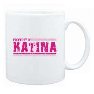  New  Property Of Katina Retro  Mug Name