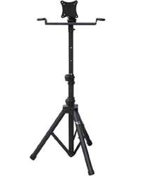The stand is easy to assemble with adjustable height, fits all 