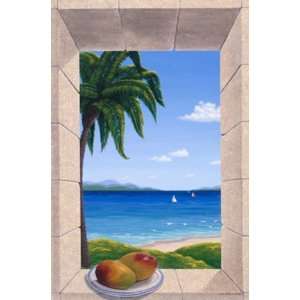  Hawaiian Fantasy With Mangos Wall Mural