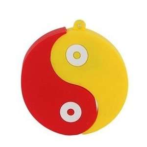  4GB Lovely Eight Trigram Shape Flash Drive(Red & Yellow 