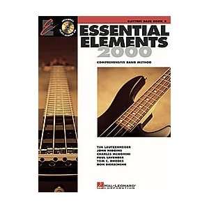   Hal Leonard EE2000 Book 2 Electric Bass Book/CD Musical Instruments