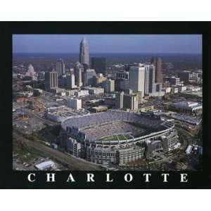  NFL Carolina Panthers Bank of America Stadium Aerial 