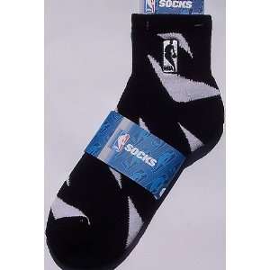   Black/White Attack Promo Socks Size Large 8 13
