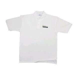   White Polo Sm   Glock TG51013, Clothing T Shirts 
