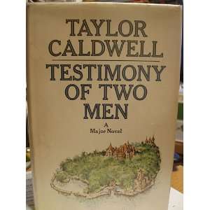  Testimony of Two Men Taylor Caldwell Books