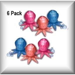  Screaming Octopus 6 Pack Vibrating Massager   Blue, Ivory 