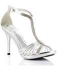 Womens Shoes Majestic 4 Strappy Open Toe w/ Crystals 