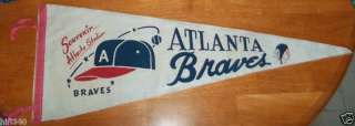 Atlanta Braves Souvenir Atlanta Stadium vintage pennant  