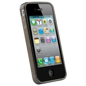  TPU Wave Cover for Apple iPhone 4   Translucent Smoke 