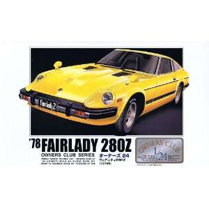   Fairlady 280z Owners Club 24 1/24 Plastic Car Model Kit Toys & Games