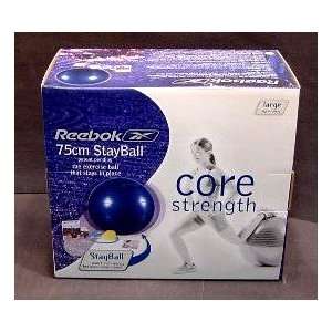  Reebok 75cm StayBall Swiss Ball Exercise Core Strength 