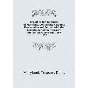   Accounts Rendered to and Settled with the Comptroller of the Treasury