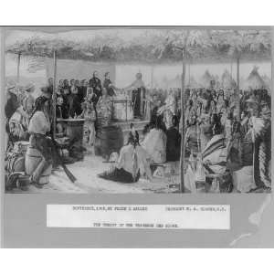  Treaty of the Traverse des Sioux,c1905,Indian Tribes 