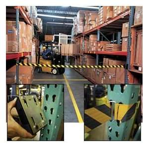  Warehouse Retractable Barrier Magnetic Mount 15 Ft Belt 