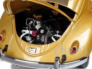 1955 VOLKSWAGEN BEETLE KAFER GOLD THE ONE MILLIONTH CAR 1/12 BY 