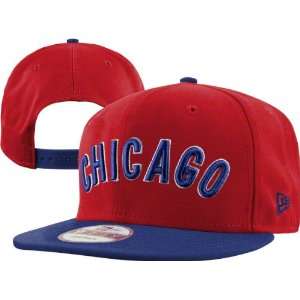   Red Cooperstown 9FIFTY Reverse Word Snapback Hat